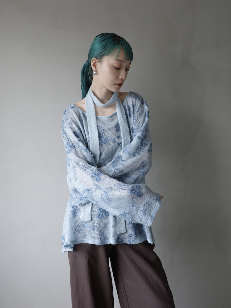 モデル身長：167cm / カラー：LightBlue