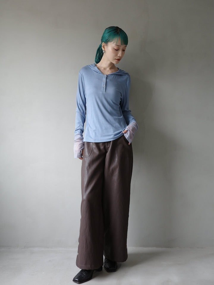 モデル身長：167cm / カラー：LightBlue