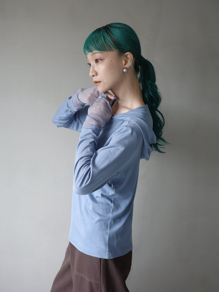 モデル身長：167cm / カラー：LightBlue