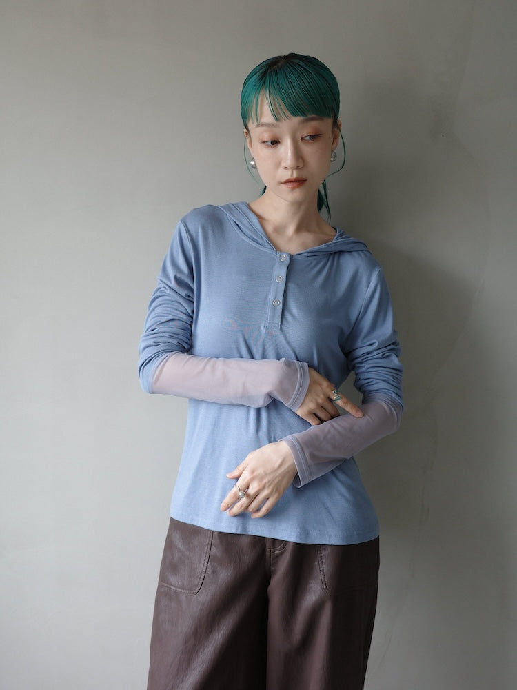 モデル身長：167cm / カラー：LightBlue