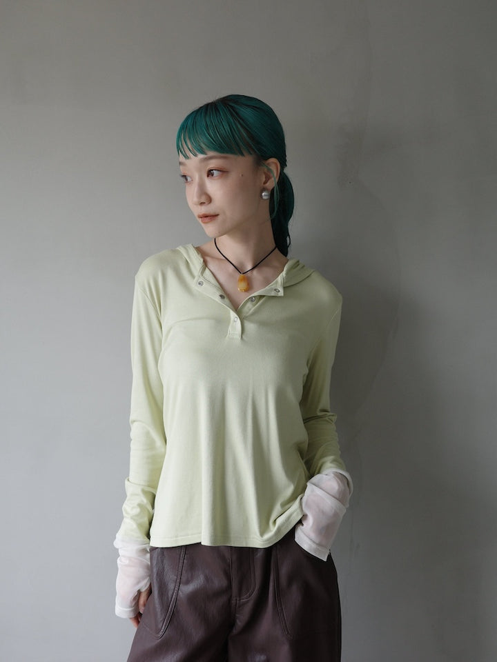 モデル身長：167cm / カラー：LightGreen