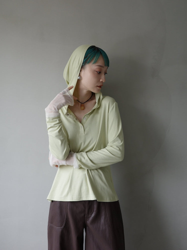 モデル身長：167cm / カラー：LightGreen