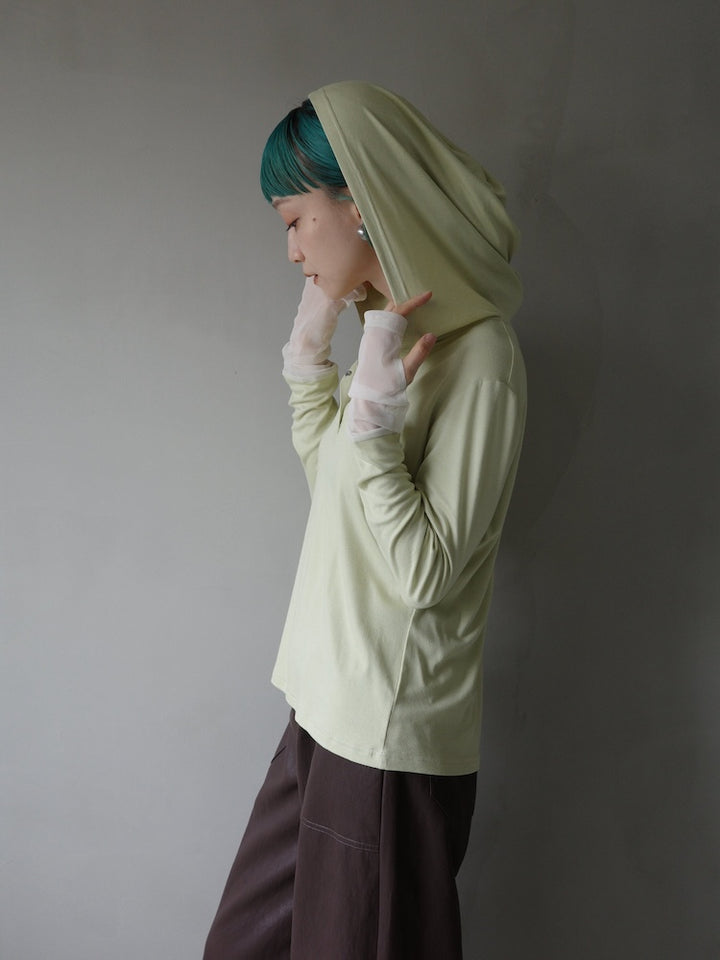 モデル身長：167cm / カラー：LightGreen