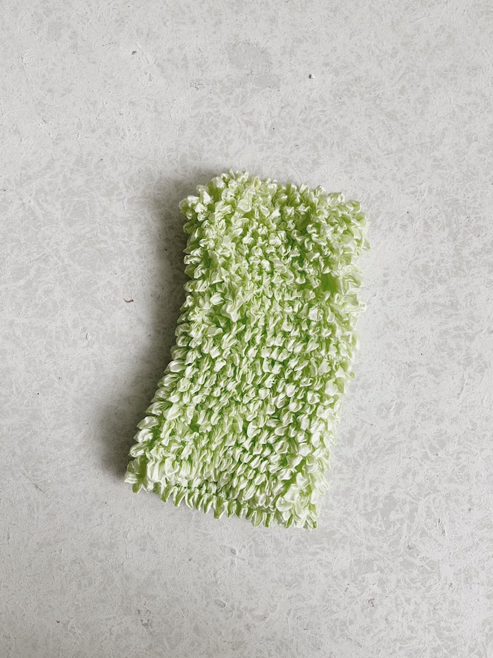 Sleeveless Popcorn Top / Lime