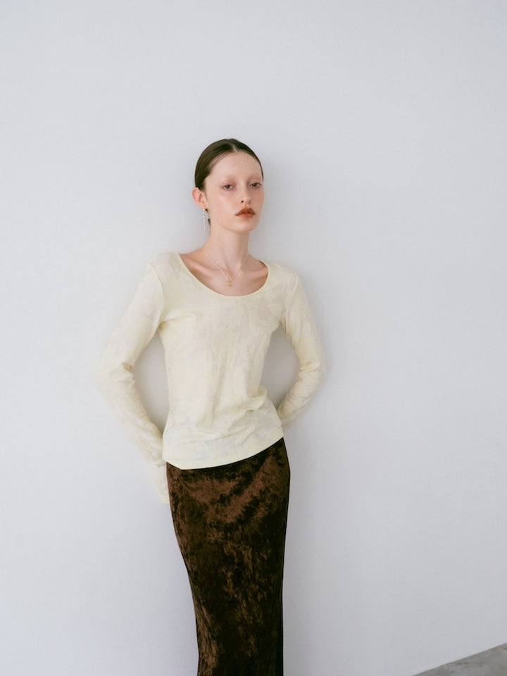 モデル身長：170cm / カラー：Ivory