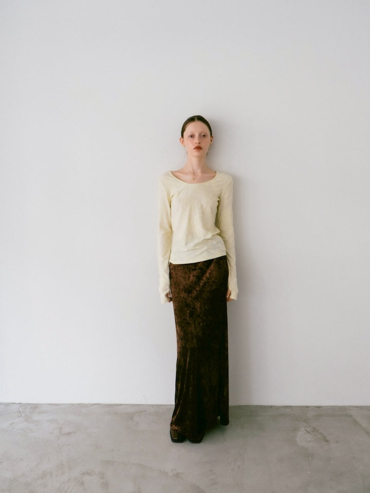 モデル身長：170cm / カラー：Ivory