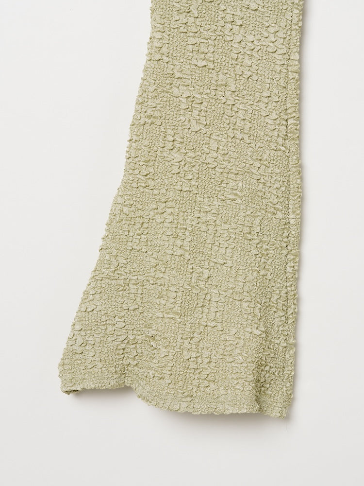 Puff Jacquard Stretch Pants