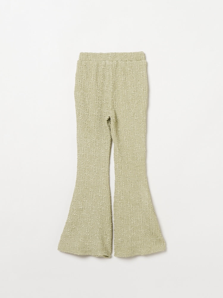 Puff Jacquard Stretch Pants
