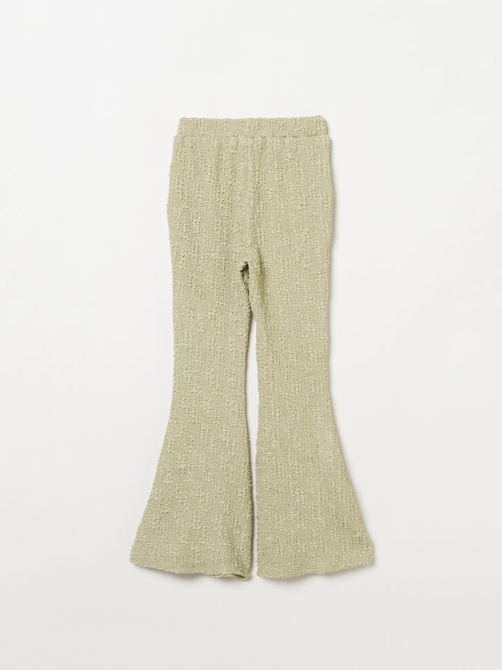 Puff Jacquard Stretch Pants