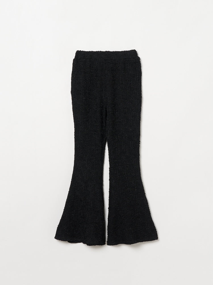 Puff Jacquard Stretch Pants