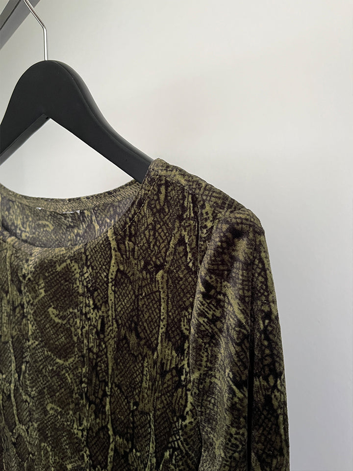 Switching Python Velour Tee