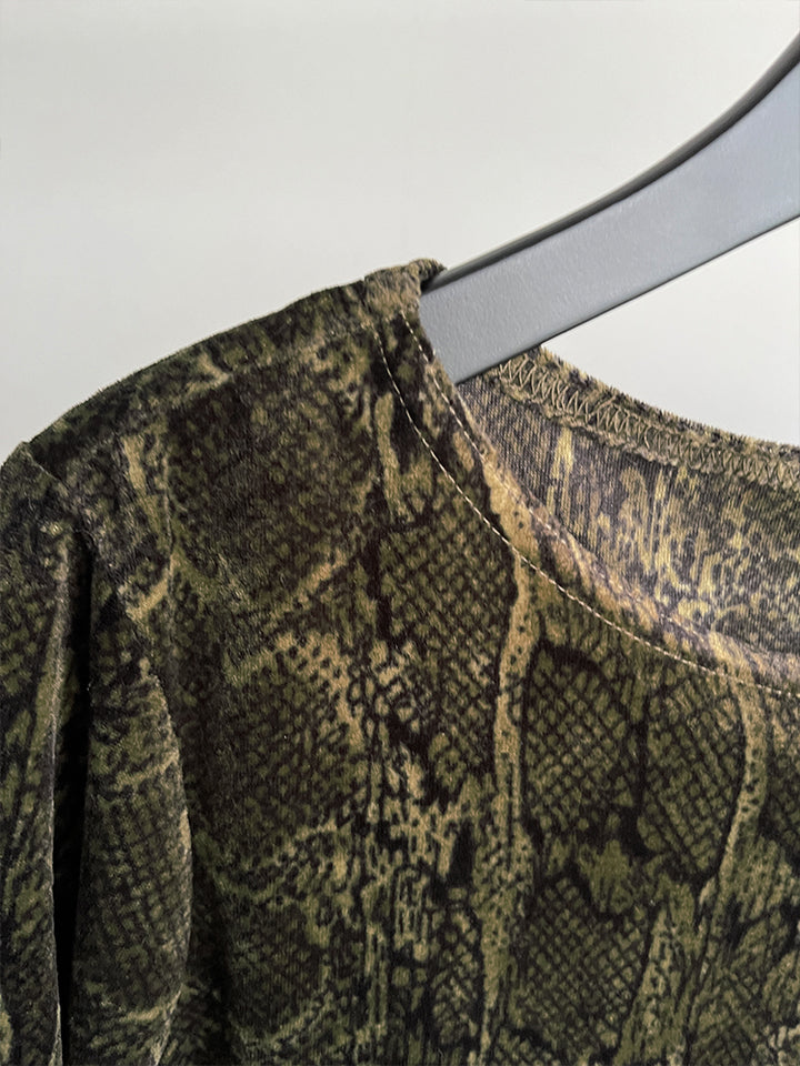 Switching Python Velour Tee