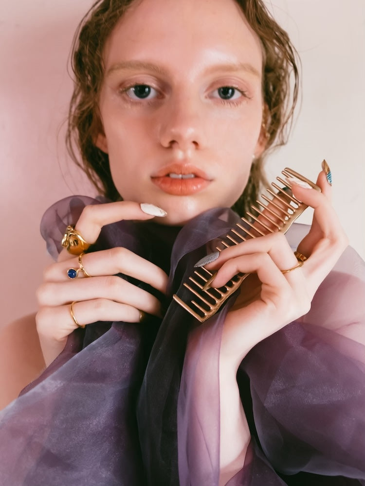 Brass Hair Comb｜真鍮ヘアコーム – MARTE
