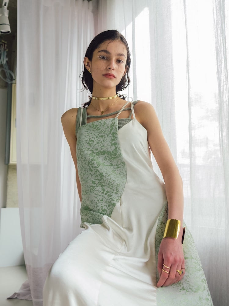 Wave Design Camisole Dress – MARTE