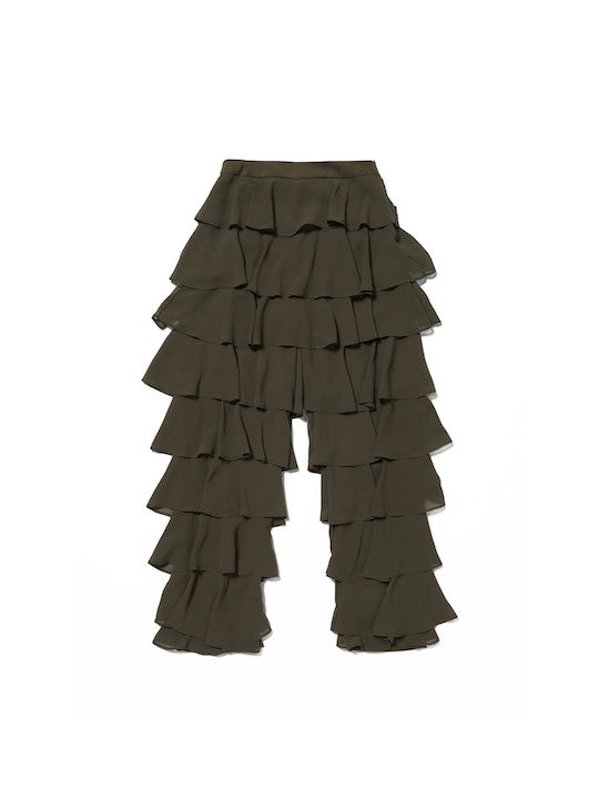 sahara（サハラ）の「フリルレイヤードパンツ/Tiered Pants