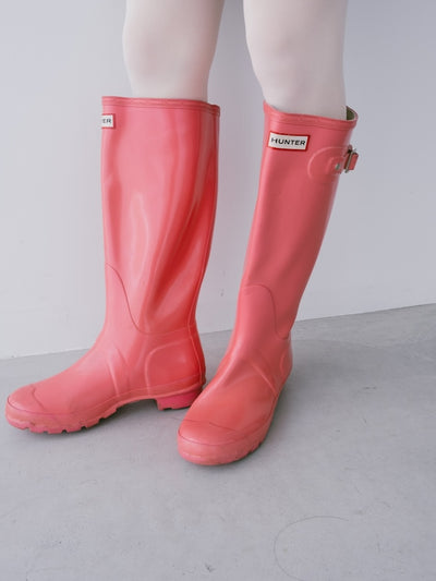 "Hunter" Rain Boots / Pink