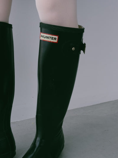 "Hunter" Rain Boots / Black