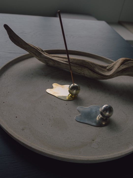 Brass Incense Stand ”Puddle”