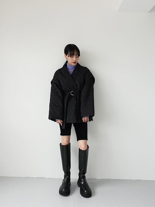 モデル身長：158cm / カラー：Black