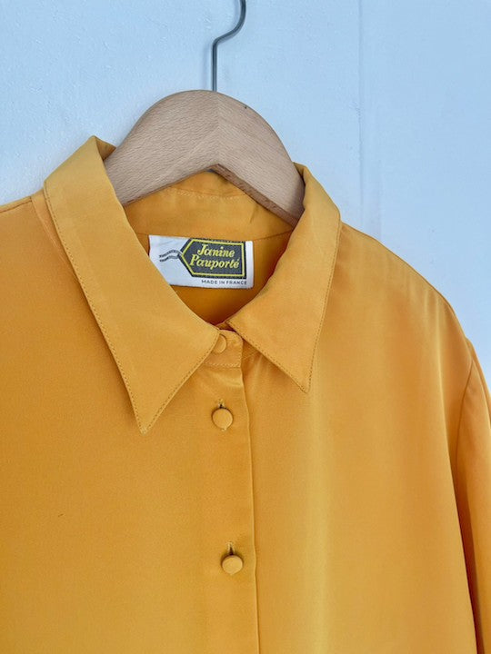 Silky Mustard Shirt