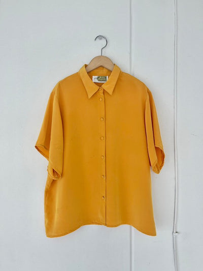 Silky Mustard Shirt