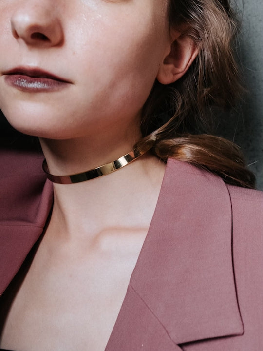 Leather Pectoral Choker｜ペクトラルチョーカー – MARTE