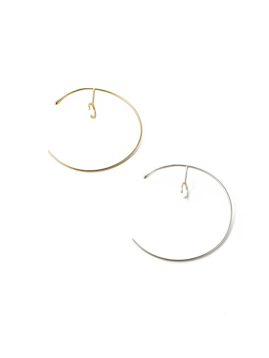 Snake Circle Earcuff