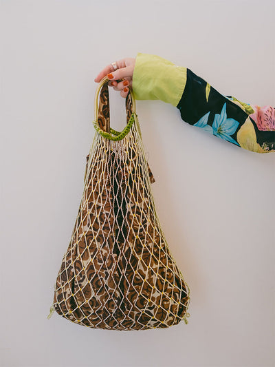 Crochet & Nylon Bag Set / 2