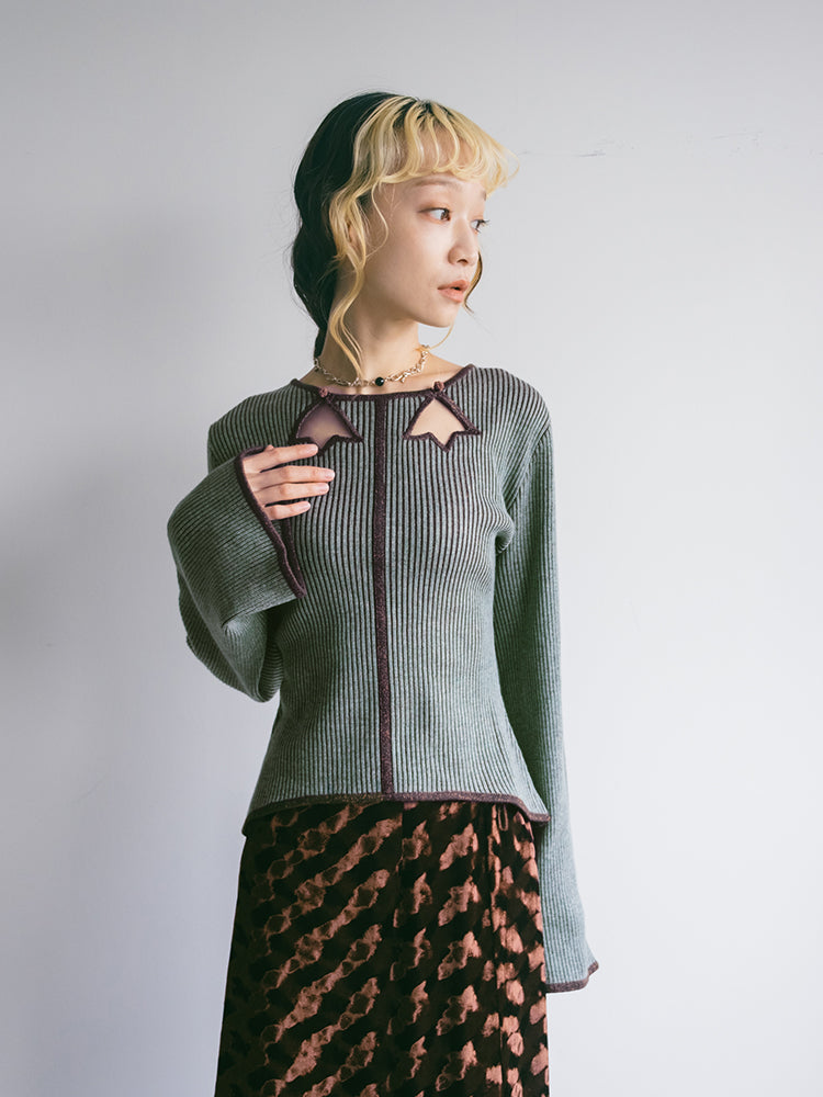 モデル身長：167cm / カラー：Mint