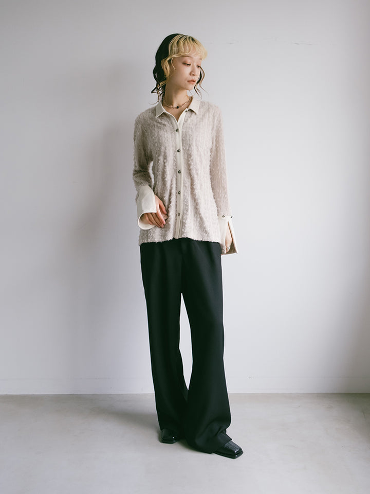 モデル身長：167cm / カラー：Beige