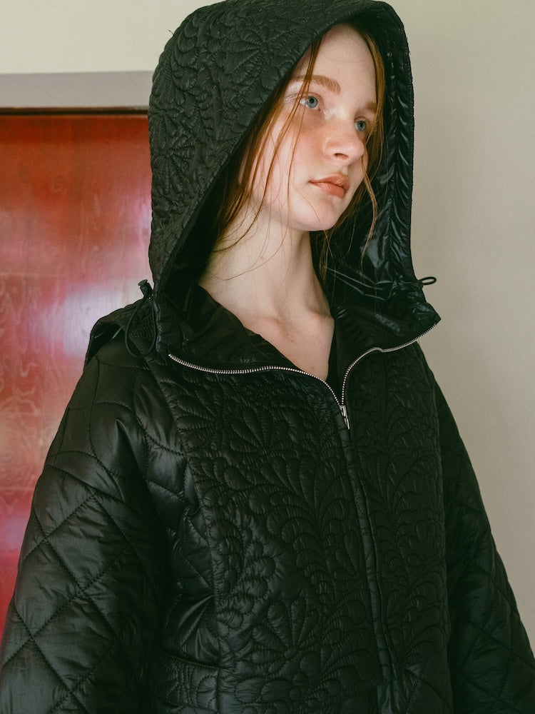 Flower Vest 2way Quilting Coat – MARTE