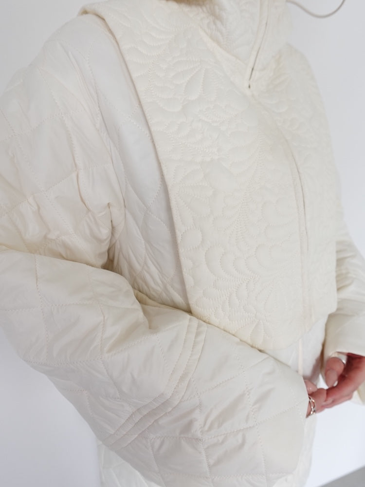 Flower Vest 2way Quilting Coat – MARTE