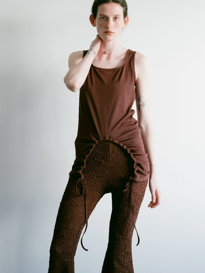 モデル身長：177cm / カラー：Brown