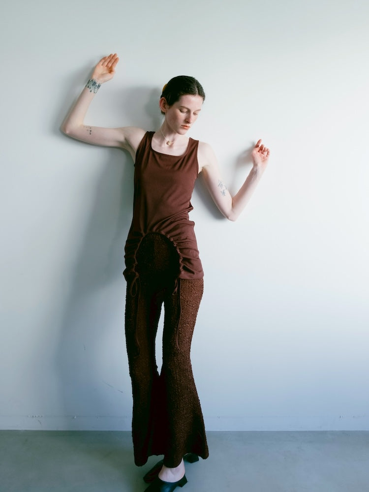 モデル身長：177cm / カラー：Brown