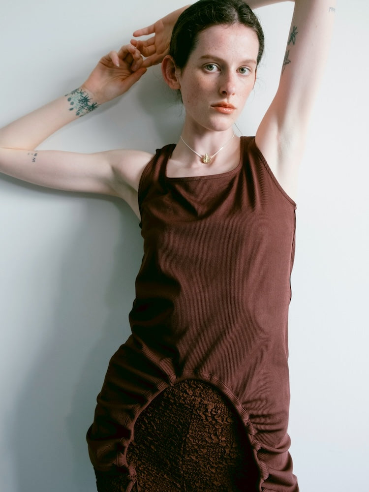 モデル身長：177cm / カラー：Brown