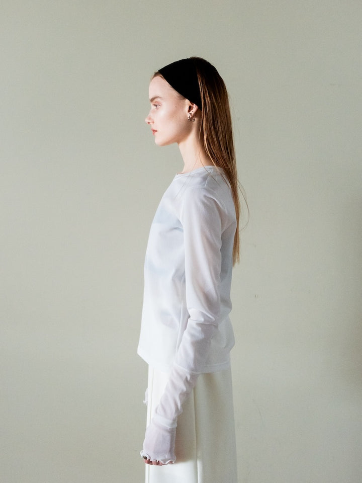 モデル身長：167cm / カラー：OffWhite