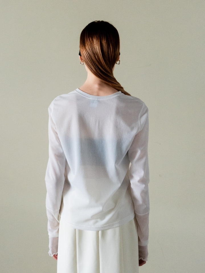 モデル身長：167cm / カラー：OffWhite