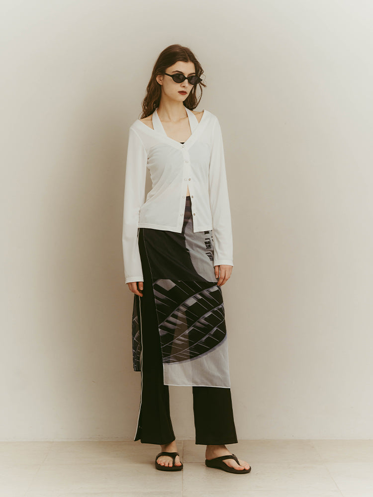 モデル身長：176cm / カラー：OffWhite