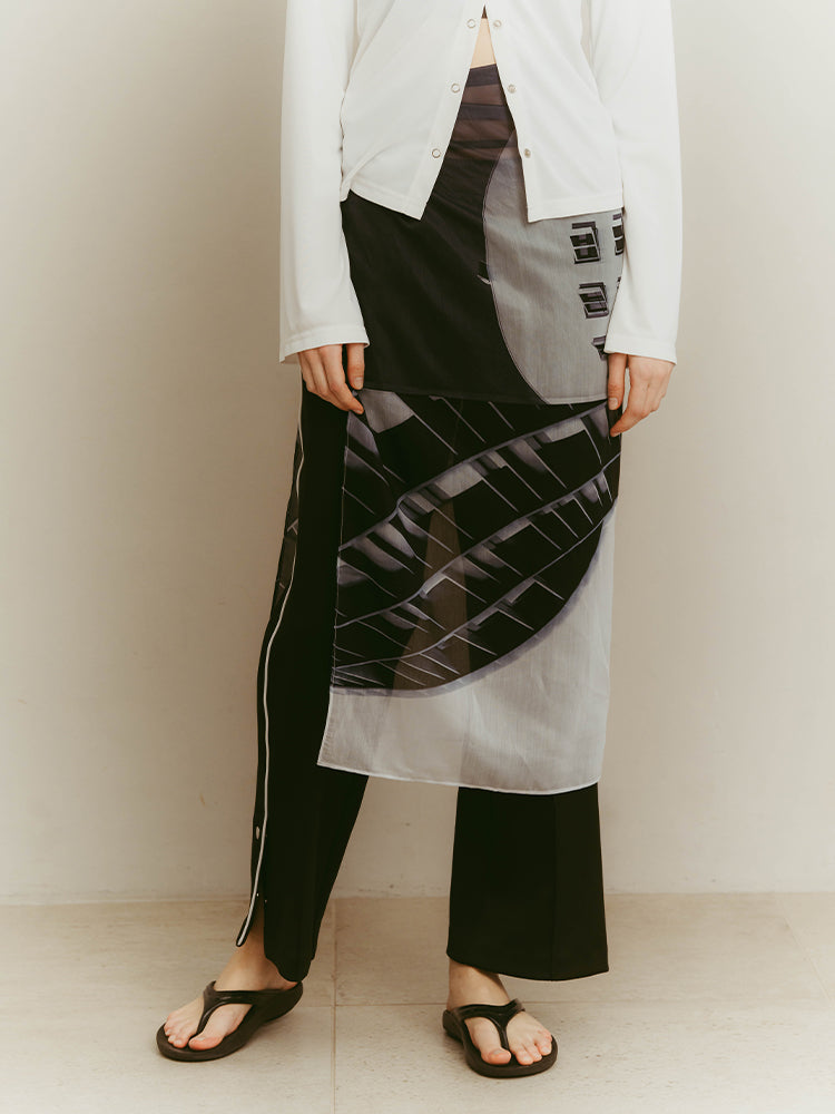 Architectural Scarf｜大判アーキテクチュラルスカーフ – MARTE