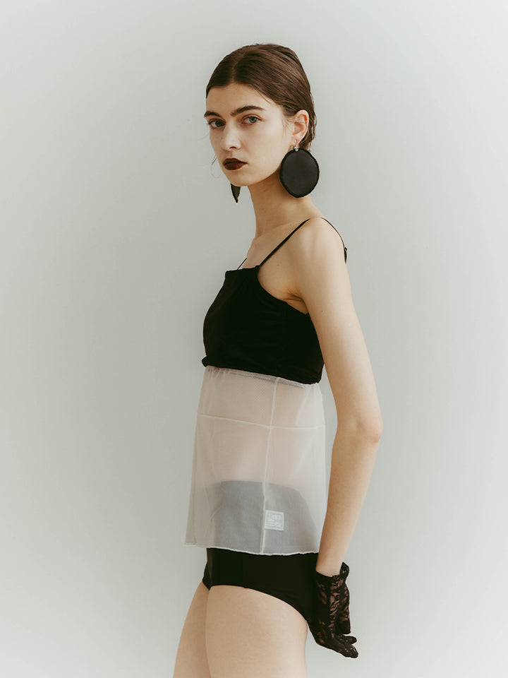 モデル身長：176cm / カラー：Black×White