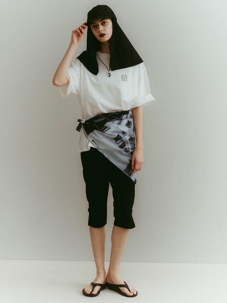 Architectural Scarf｜大判アーキテクチュラルスカーフ – MARTE