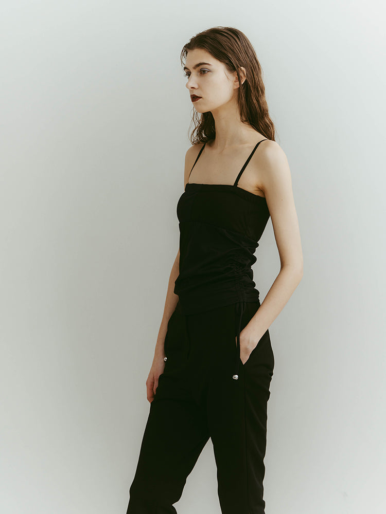 モデル身長：176cm / カラー：Black×Navy