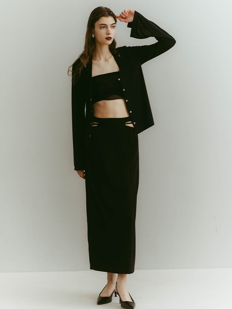 モデル身長：176cm / カラー：Black