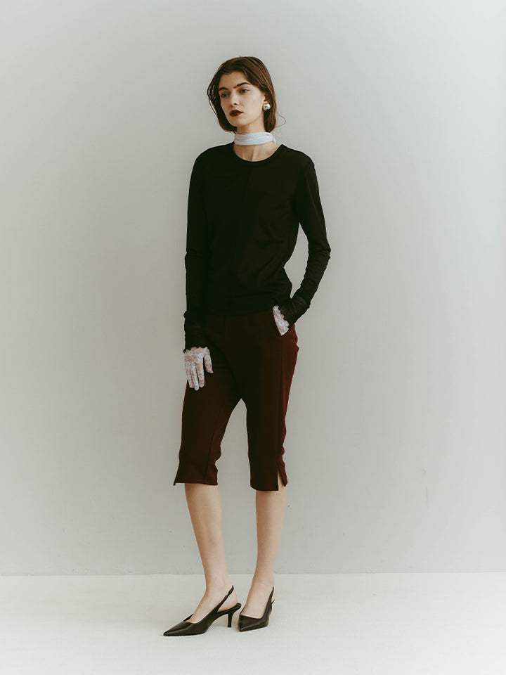 モデル身長：176cm / カラー：Bordeaux