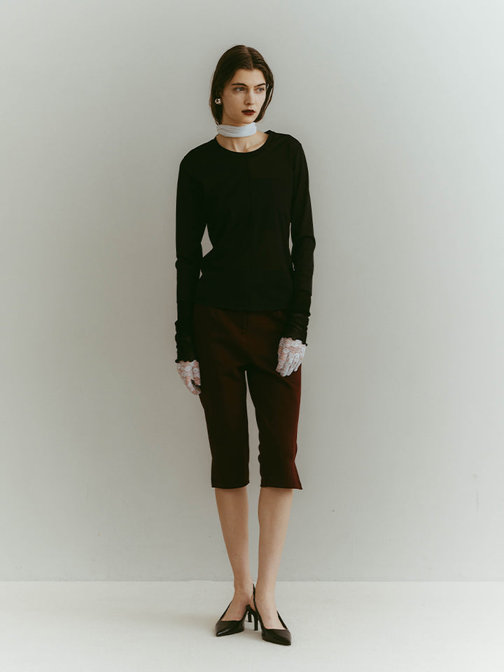 モデル身長：176cm / カラー：Bordeaux