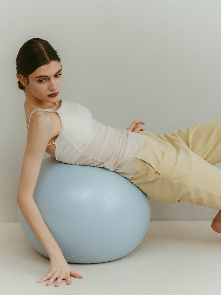 モデル身長：176cm / カラー：Ivory