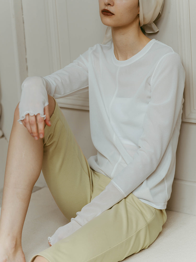 モデル身長：176cm / カラー：OffWhite