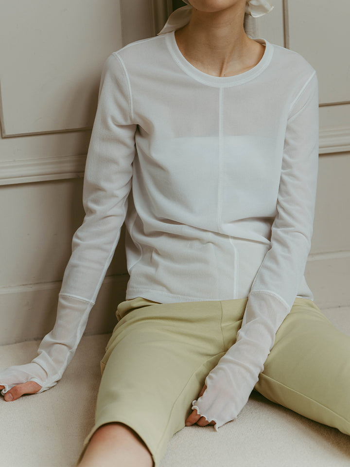 モデル身長：176cm / カラー：OffWhite