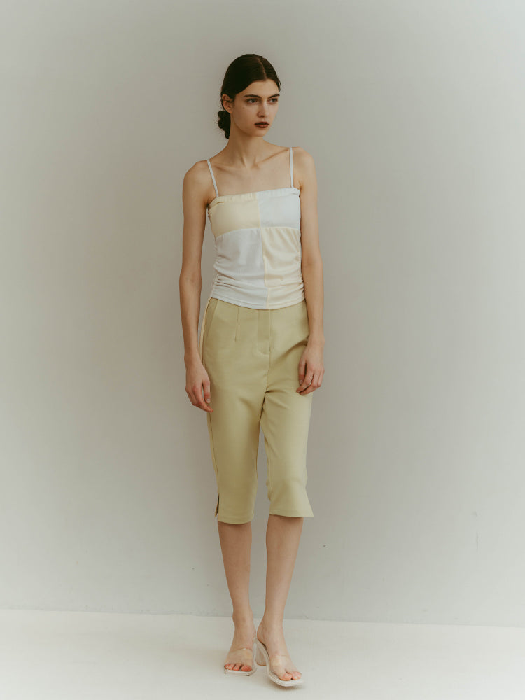 モデル身長：176cm / カラー：Ivory×Cream