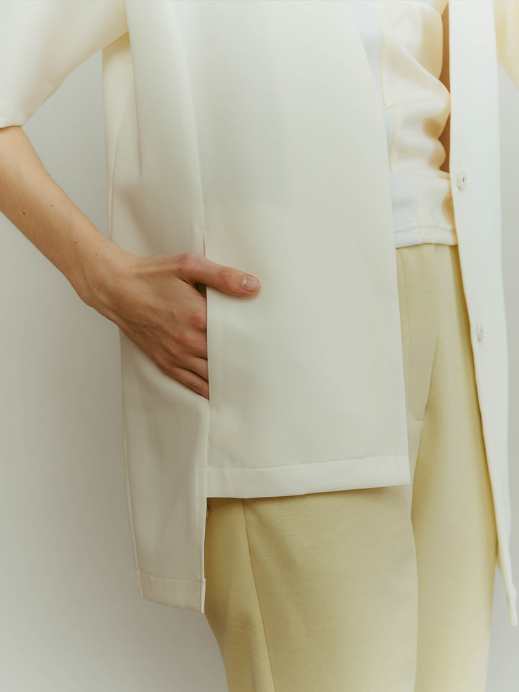 モデル身長：176cm / カラー：OffWhite